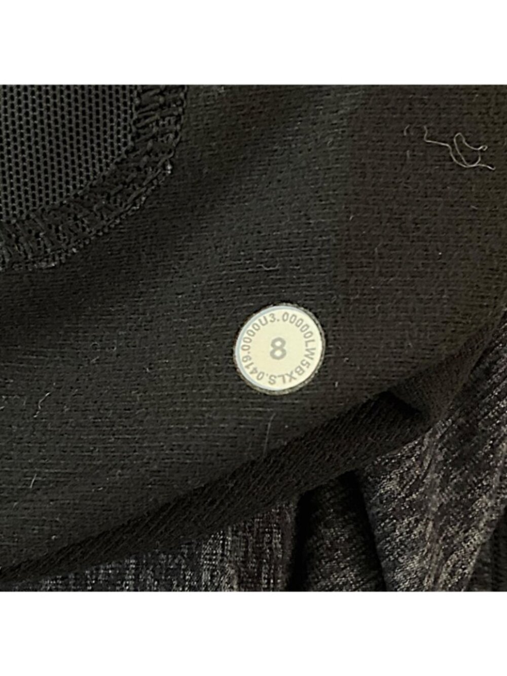 Lululemon Ready To Rulu Pant Heathered Dark Cast Black Womens 8 Pockets - Picture 6 of 9